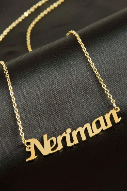 Neriman isimli kolye (Kişiye Özel)