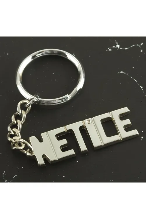 Netice İsimli Anahtarlık