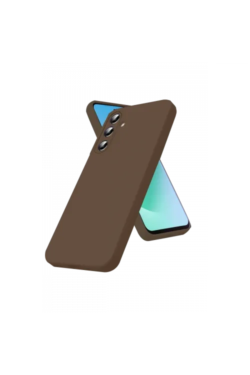 Newface Samsung Galaxy S26 Fe First Silikon - Kahverengi
