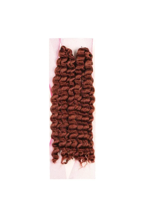 Nice Bulk Afro Su Dalgası Saç - KIzıl Bakır