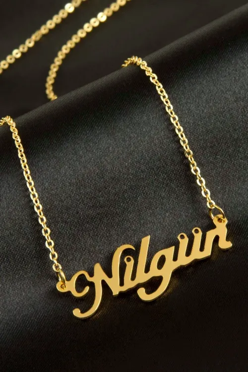 Nilgün isimli kolye (Kişiye Özel)