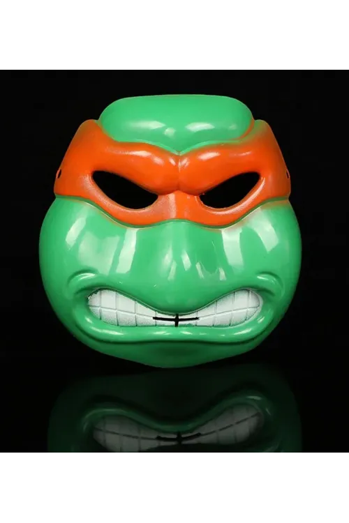Ninja Kaplumbağalar Maskesi Michelangelo Maskesi
