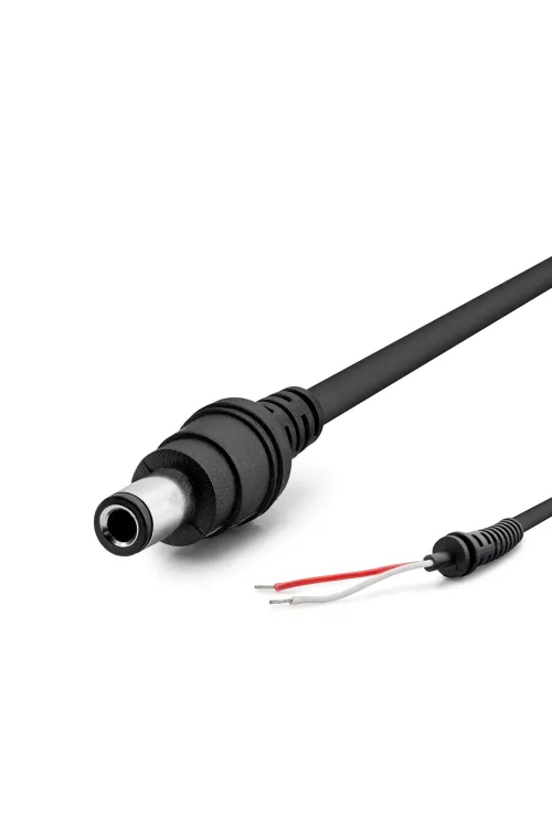 Notebook Adaptör Kablosu 6.3*3.0 30W-90W 1.2M Siyah HD4154