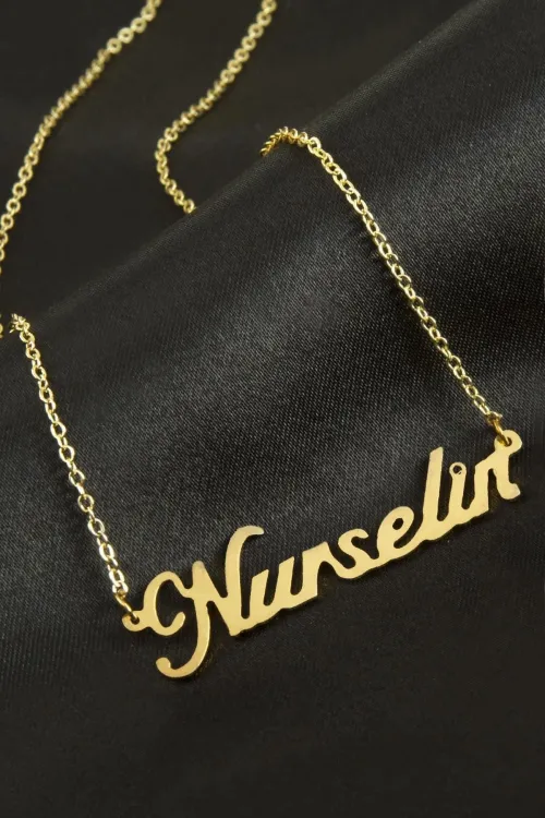Nurselin İsimli Kolye (Kişiye Özel)