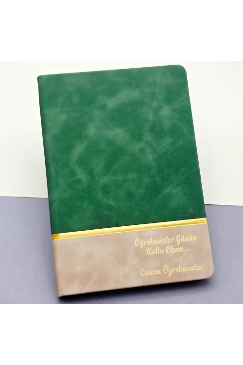 Öğretmenler Günü Hediyesi Yeşil Defter