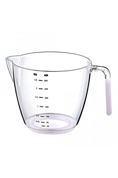 Ölçü Ve Hamur Kabı 500 Ml - Silikon Sap