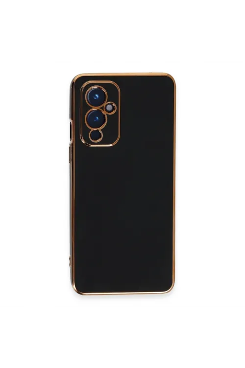 One Plus 9 Kılıf Volet Silikon - Siyah