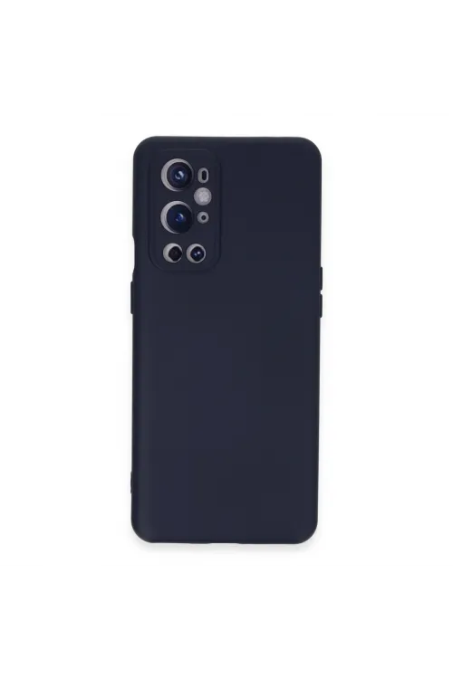 One Plus 9 Pro Kılıf Nano İçi Kadife Silikon - Lacivert