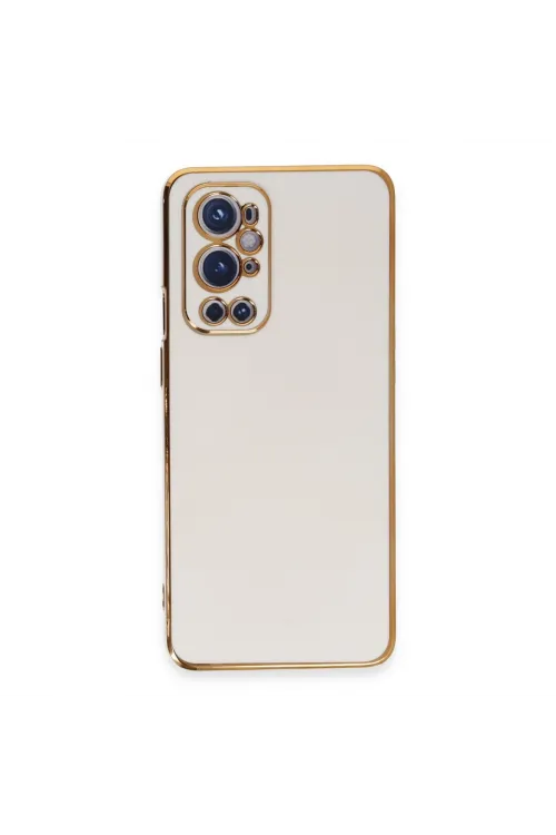 One Plus 9 Pro Kılıf Volet Silikon - Beyaz