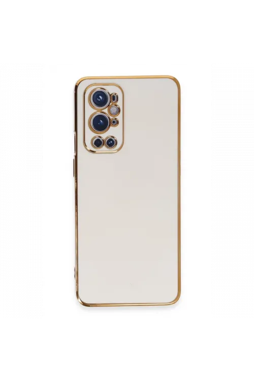 One Plus 9 Pro Kılıf Volet Silikon - Beyaz