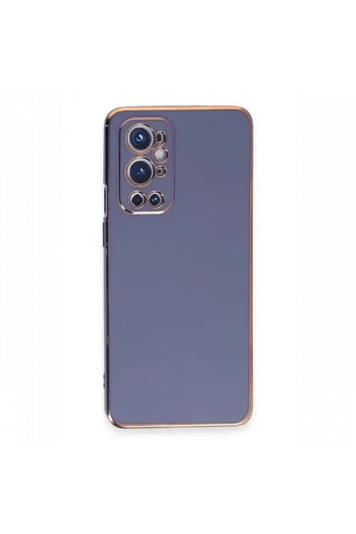 One Plus 9 Pro Kılıf Volet Silikon - Mavi