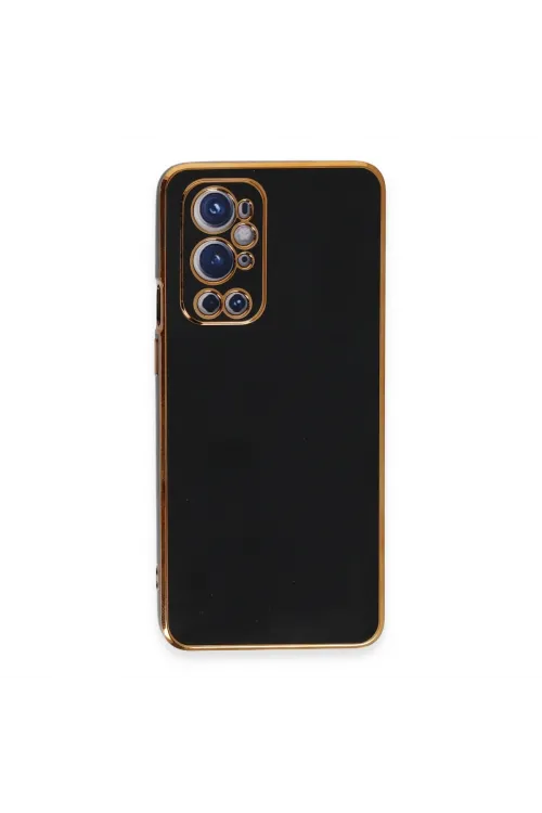 One Plus 9 Pro Kılıf Volet Silikon - Siyah