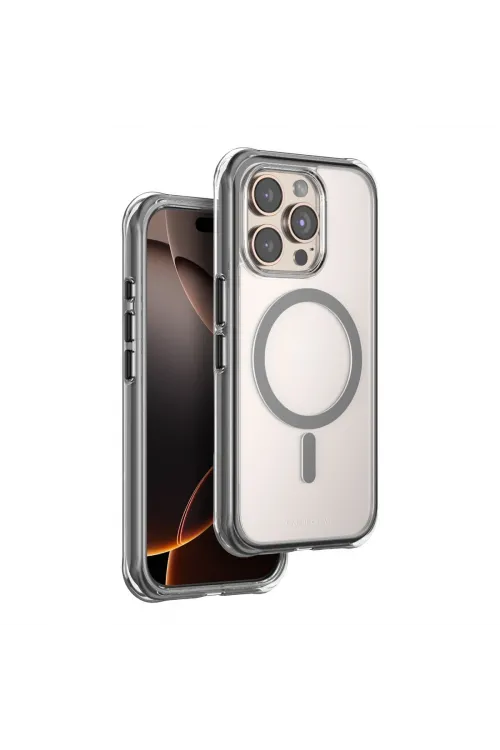 Onegif Apple İphone 15 Pro Max Hulk Magsafe Kapak - Siyah