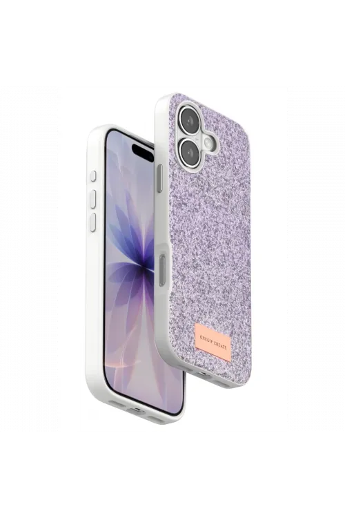 Onegif Apple iPhone 17 Bright Simli Kapak - Lila