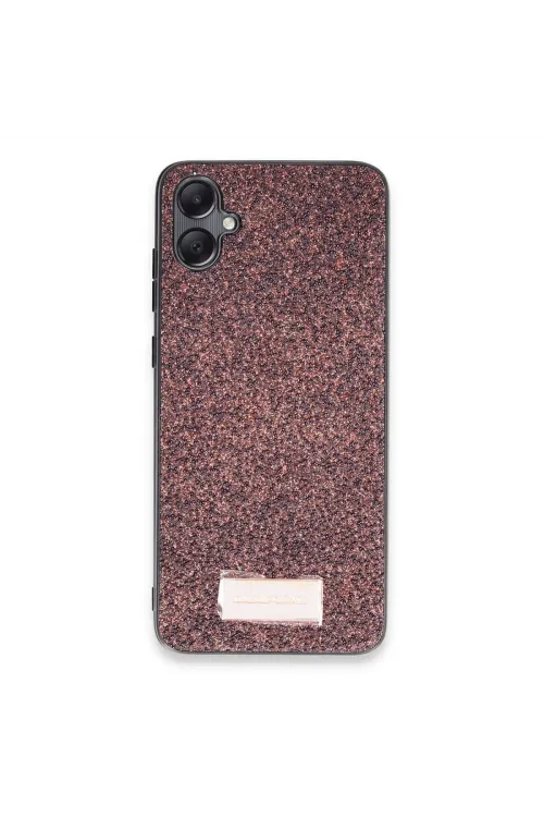 Onegif Samsung Galaxy A05 Bright Simli Kapak - Derin Mor