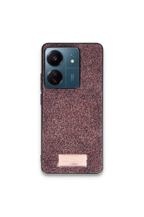 Onegif Xiaomi Redmi 13c Bright Simli Kapak - Derin Mor