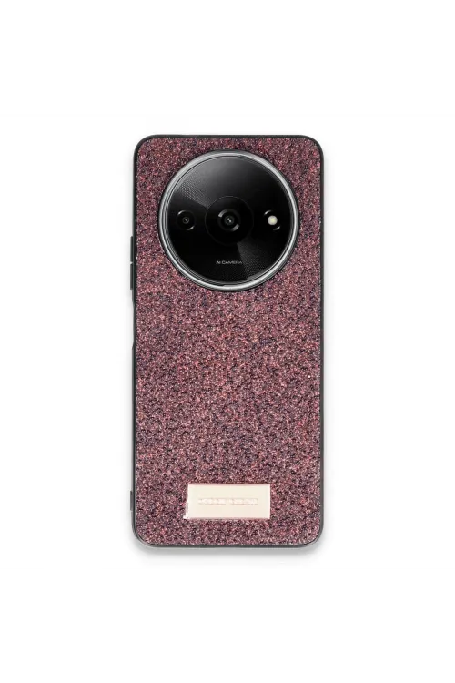 Onegif Xiaomi Redmi A3 4g Bright Simli Kapak - Derin Mor