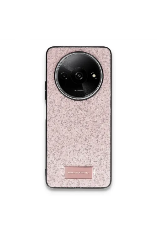 Onegif Xiaomi Redmi A3 4g Bright Simli Kapak - Pembe