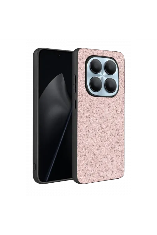 Onegif Xiaomi Redmi Note 15 Pro 5g Bright Simli Kapak - Pembe