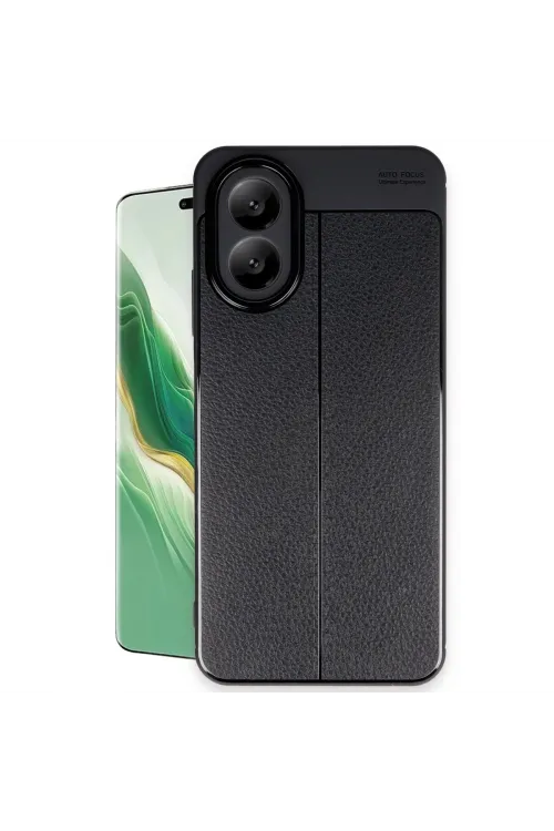 Oppo A38 Kılıf Auto Focus Kapak - Siyah