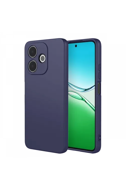 Oppo A5 Pro 4G First Silikon - Lacivert