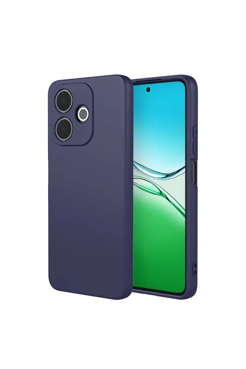 Oppo A5 Pro 4g First Silikon - Lacivert