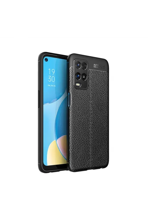 Oppo A54 4g Kılıf Auto Focus Kapak - Siyah