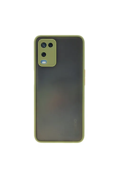 Oppo A54 4g Kılıf Montreal Silikon Kapak - Açık Yeşil