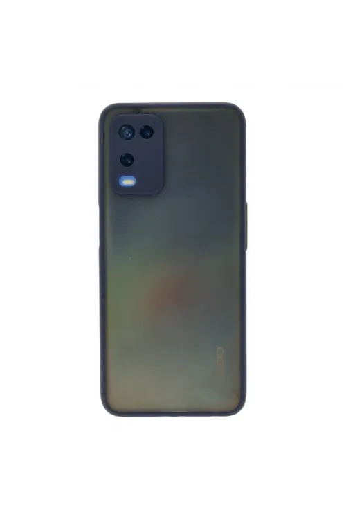 Oppo A54 4g Kılıf Montreal Silikon Kapak - Lacivert