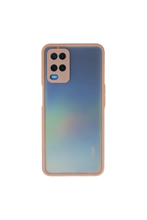 Oppo A54 4g Kılıf Montreal Silikon Kapak - Pembe