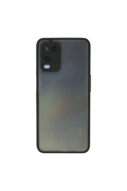 Oppo A54 4g Kılıf Montreal Silikon Kapak - Siyah