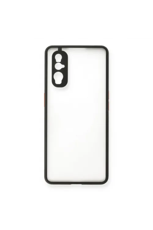 Oppo Find X2 Kılıf Montreal Silikon Kapak - Siyah