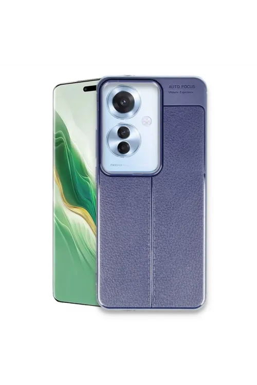 Oppo Reno 11f Kılıf Auto Focus Kapak - Lacivert
