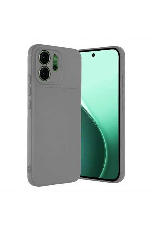 Oppo Reno 14 Auto Focus Karbon Kapak - Gri