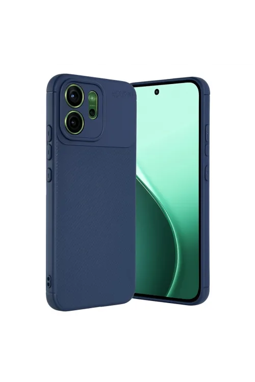 Oppo Reno 14 Auto Focus Karbon Kapak - Lacivert