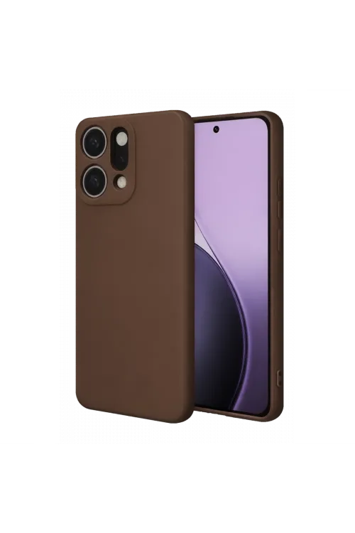 Oppo Reno 14 First Silikon - Kahverengi