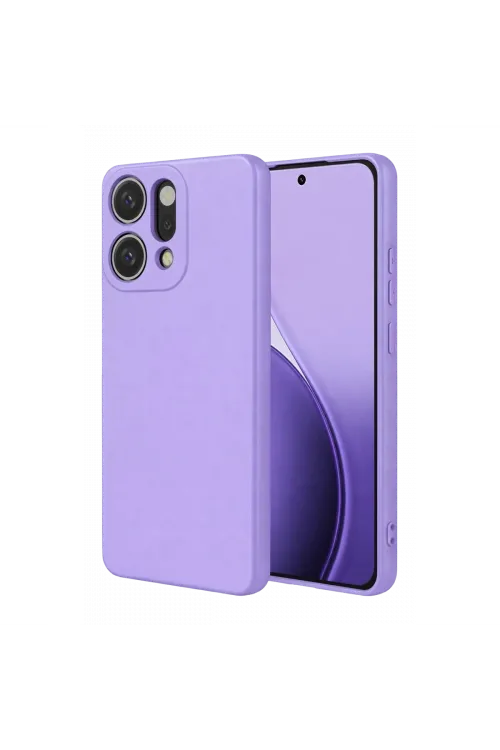 Oppo Reno 14 First Silikon - Lila
