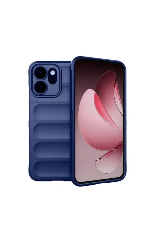 Oppo Reno 14 Optimum Silikon - Lacivert