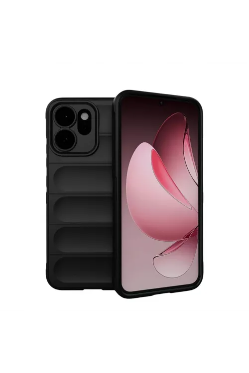 Oppo Reno 14 Optimum Silikon - Siyah