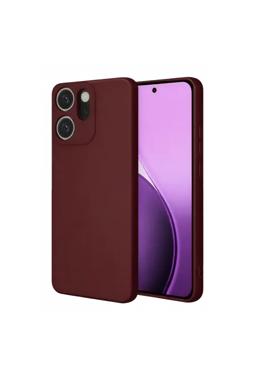 Oppo Reno 14f First Silikon - Bordo