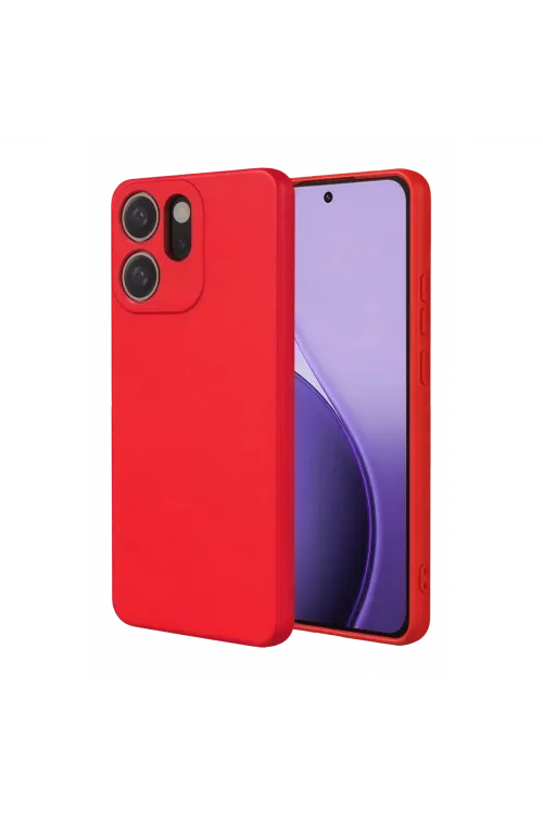 Oppo Reno 14f First Silikon - Kırmızı