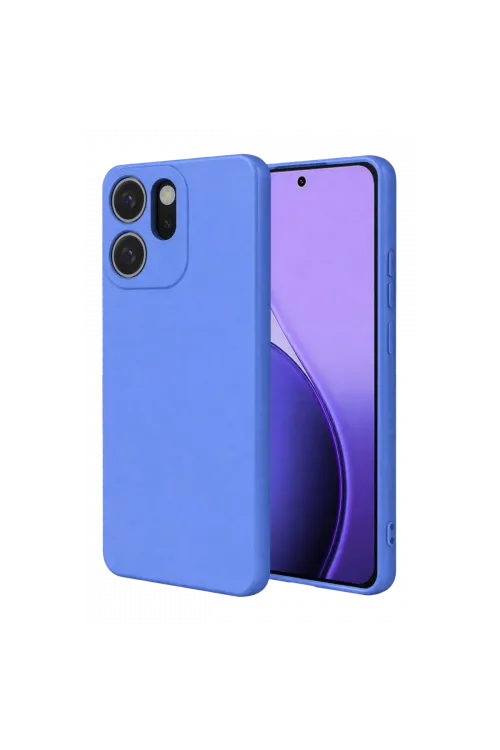 Oppo Reno 14f First Silikon - Mavi