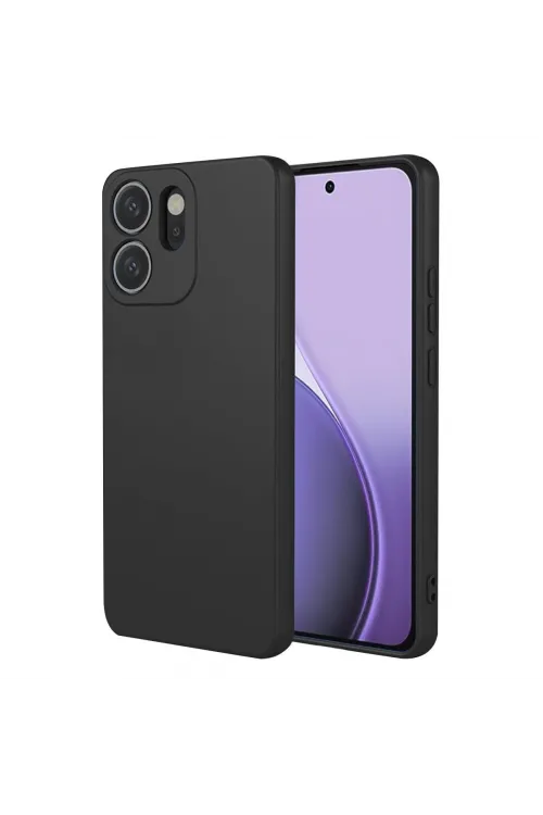 Oppo Reno 14f First Silikon - Siyah