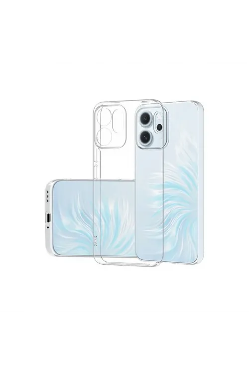 Oppo Reno 14f Kılıf Lüx Şeffaf Silikon
