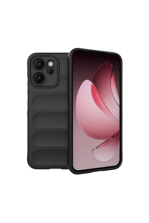 Oppo Reno 14f Optimum Silikon - Siyah