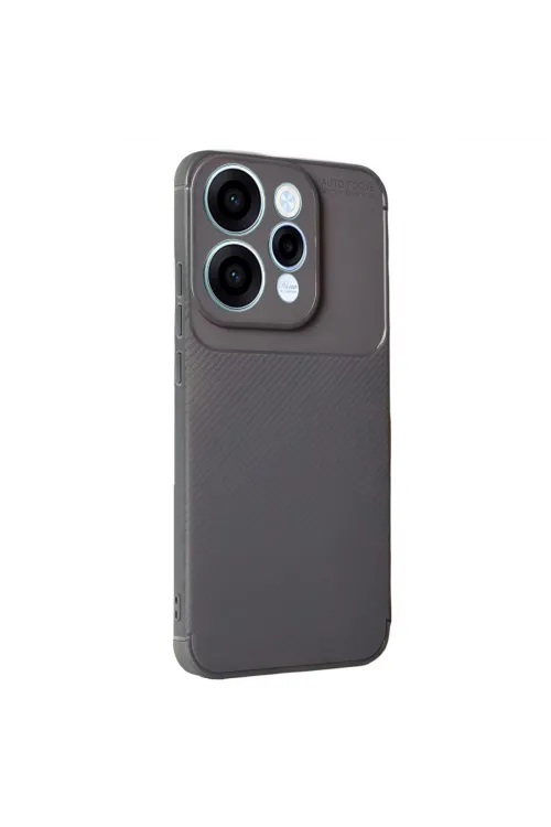 Oppo Reno 15 Auto Focus Karbon Kapak - Gri