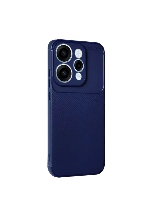 Oppo Reno 15 Auto Focus Karbon Kapak - Lacivert