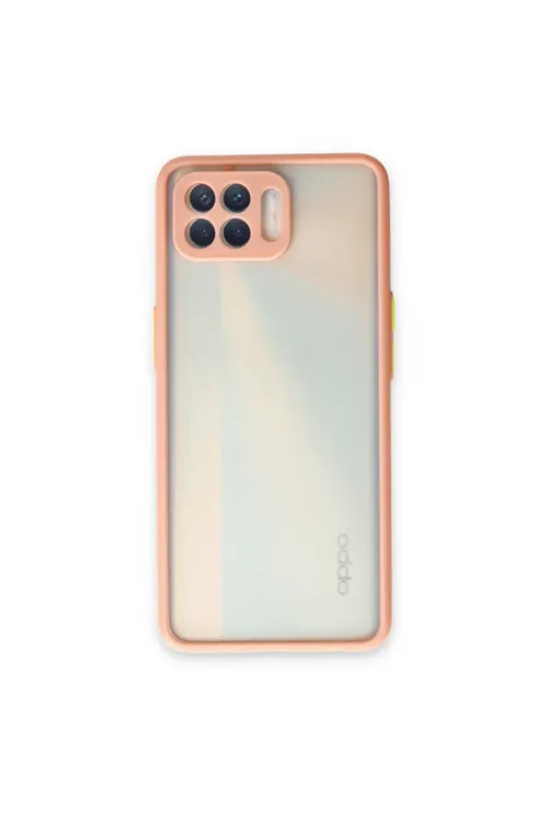 Oppo Reno 4 Lite Kılıf Montreal Silikon Kapak - Pembe