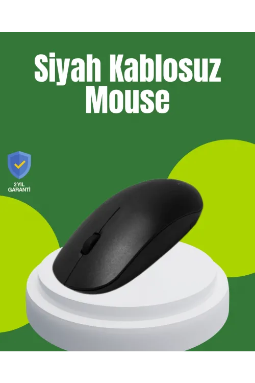 Optik Sensörlü Sessiz Fare – Geniş Uyumluluk Ve Ergonomik Yapı
