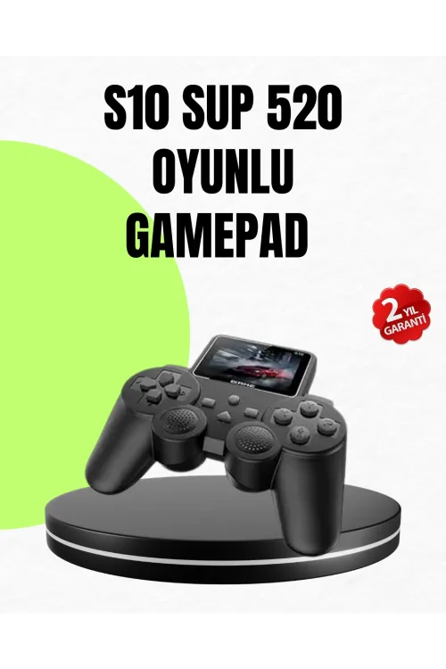 Orijinal 2025 S10 Gamepad 520 Oyunlu Hdmı Tv Bağlantılı A Kalite Atari